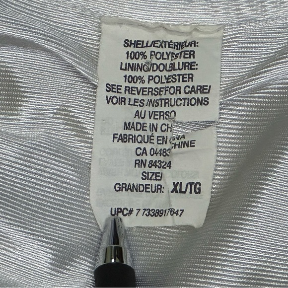 STARTER Navy Blue Jersey with White Accents - Picture 5 of 6